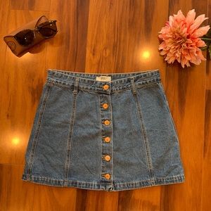 Juniors Forever 21 Denim Mini Skirt